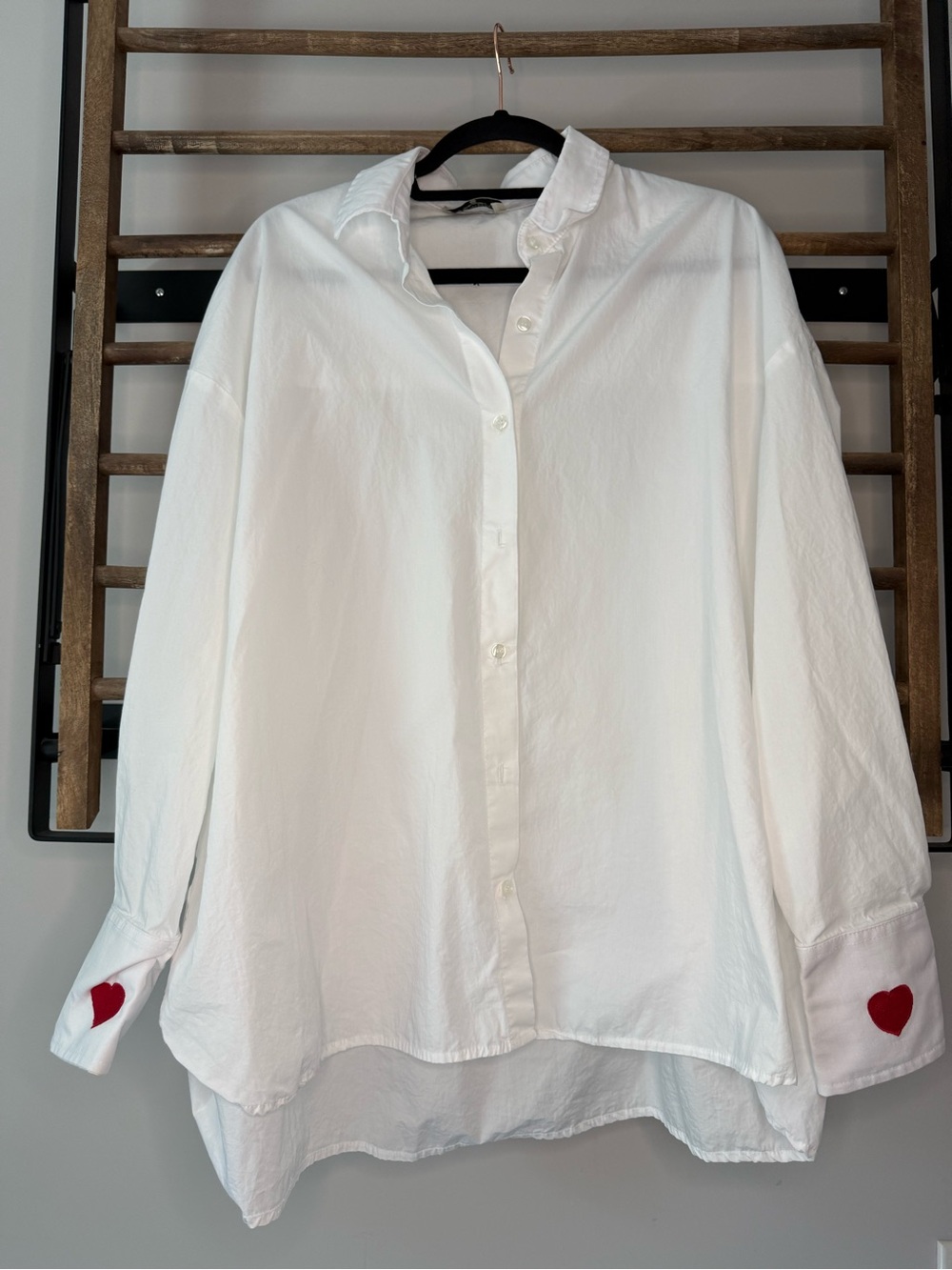 Oversized Button Down by Greek Designer